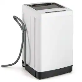 Portable Washing Machine 11 LBS Full Automatic Washer Machine with 8 Washing Modes