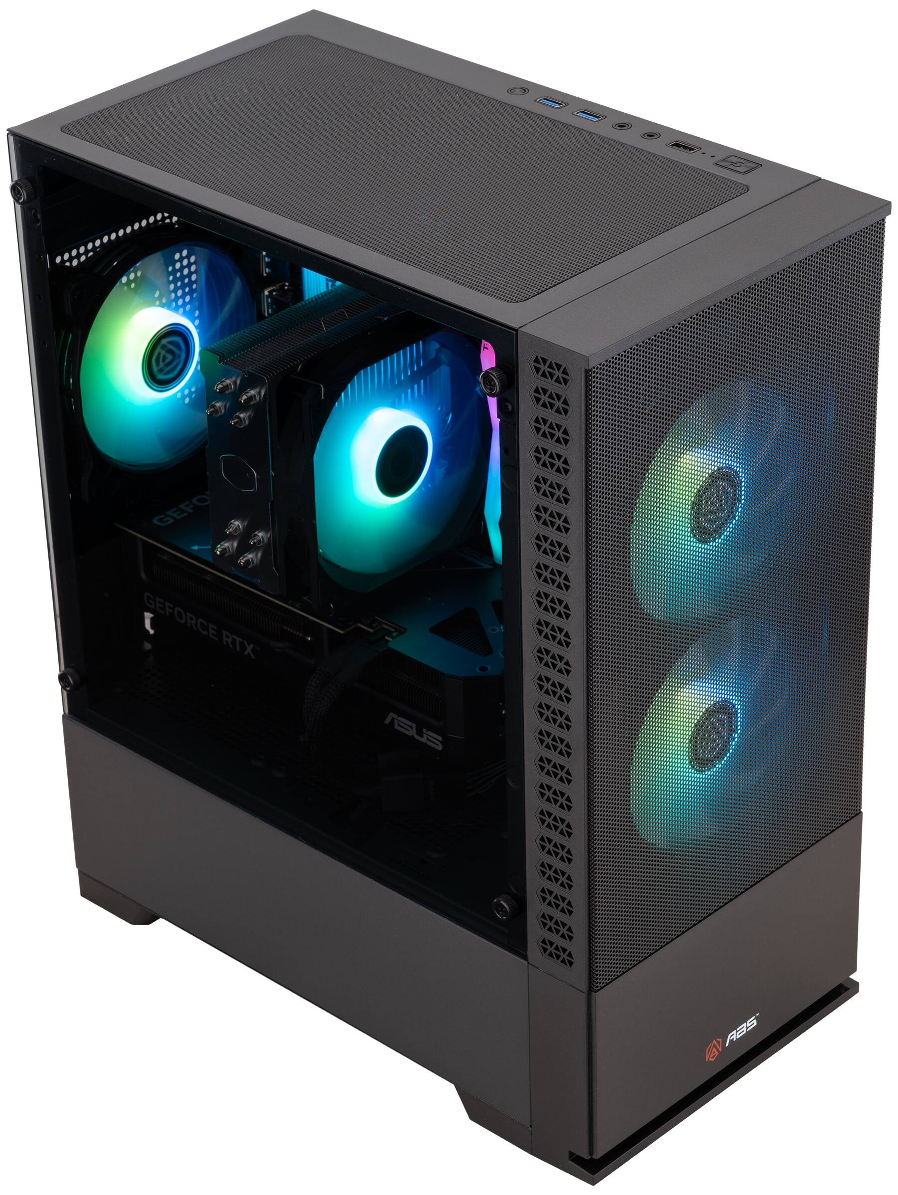 ゲーミングPC/Windows11/RTX2070/SSD500GB/HDD1TB ADVANCED BATTLESTATIONS Refurbished Excellent ABS Cyclone Aqua