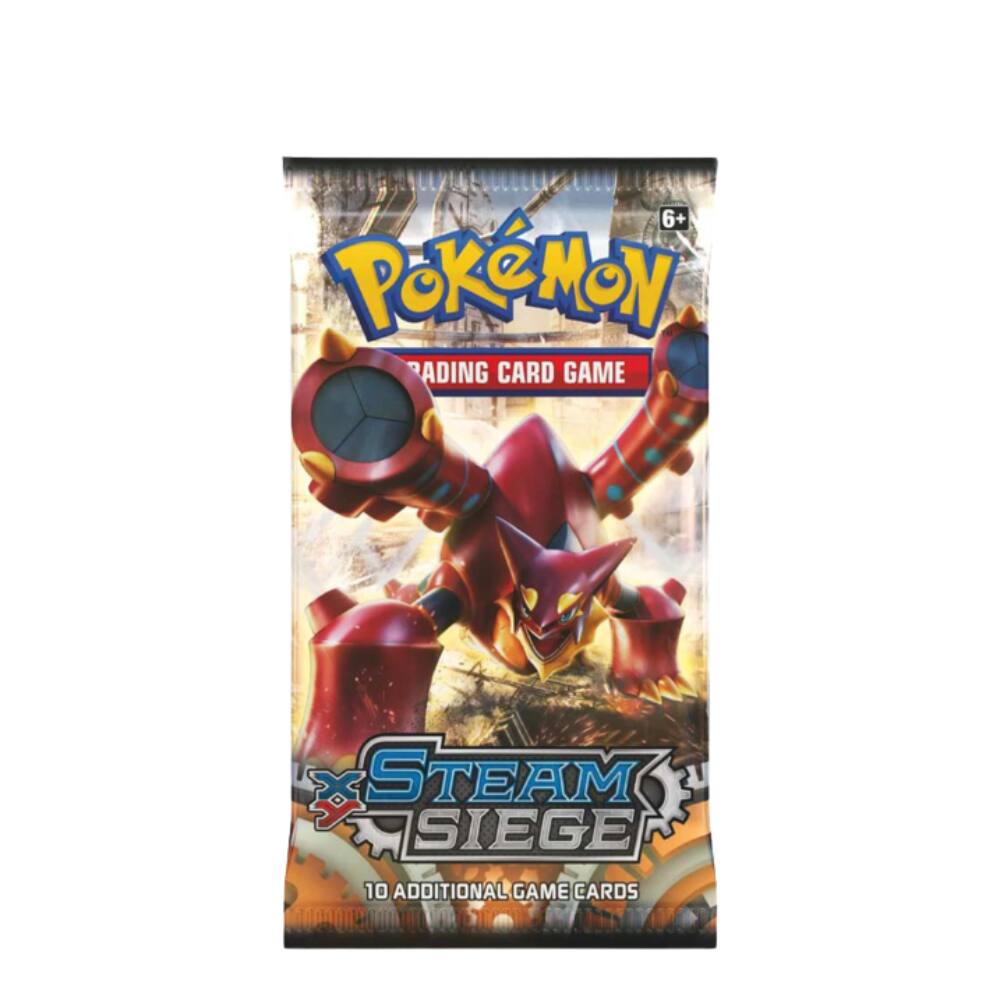 6+ Pokémon Trading Card Game  
XXX Steam Siege 10 Additional Game Cards