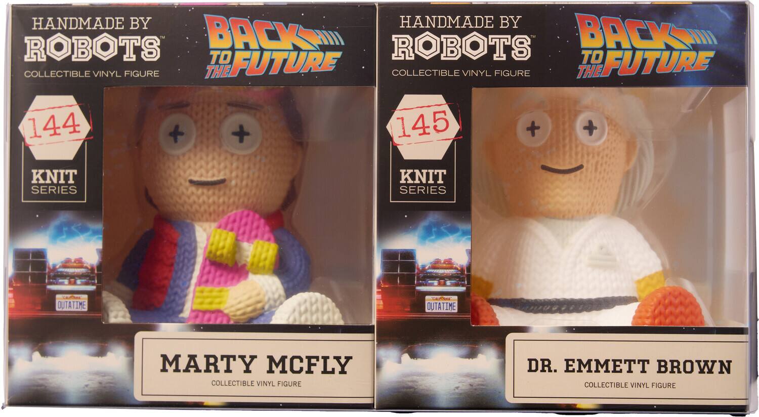 Handmade by Robots - Back to the Future - Marty & Doc 2-Pack - COLLECTIBLES