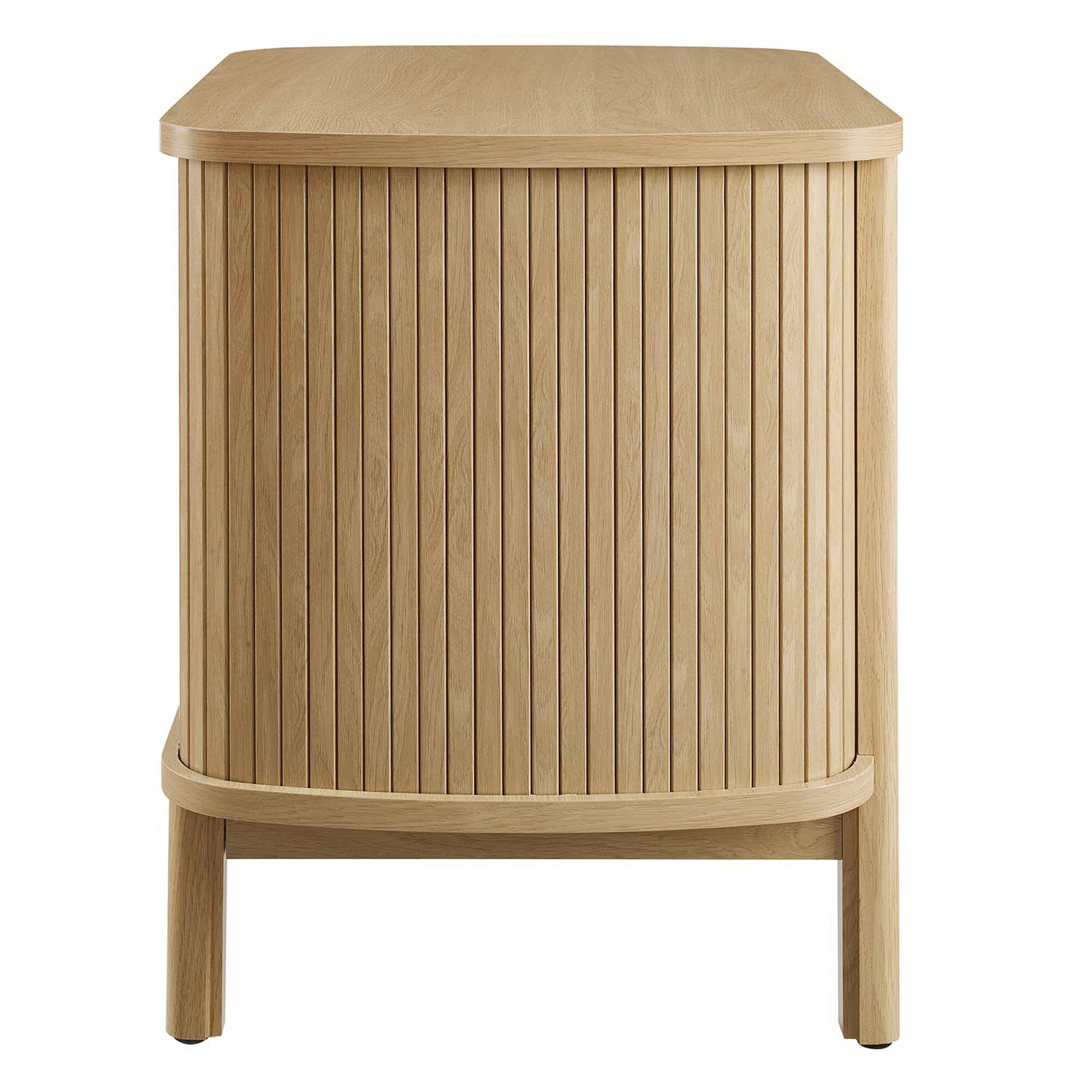 Alt View 4. Modway - Cadence 2-Drawer Nightstand by Modway - Oak.
