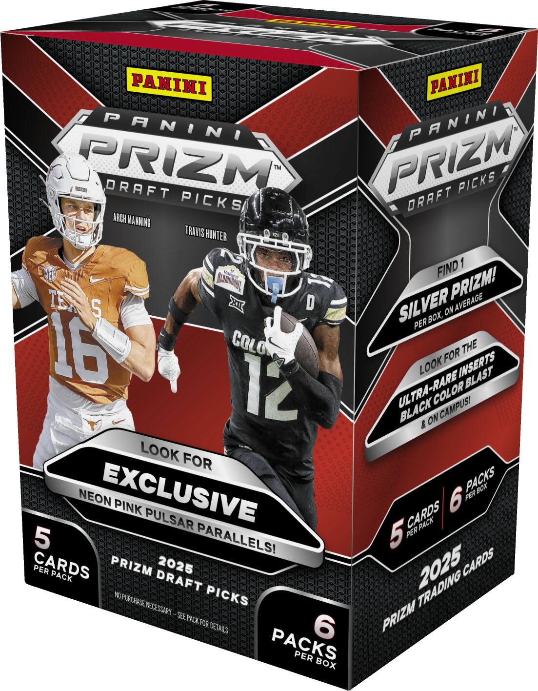 2025 Panini Prizm Draft Picks Football Blaster Box