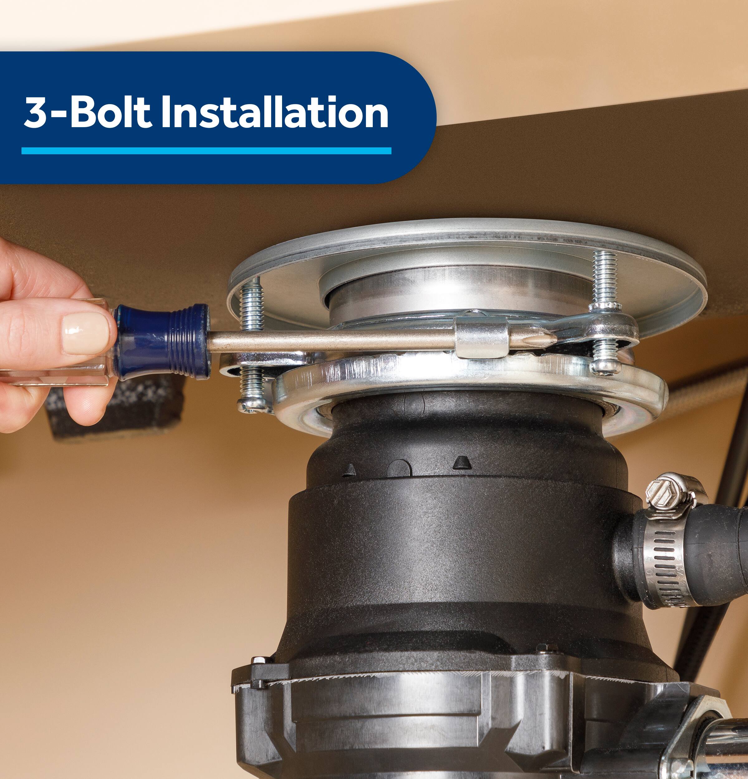 3-Bolt Installation