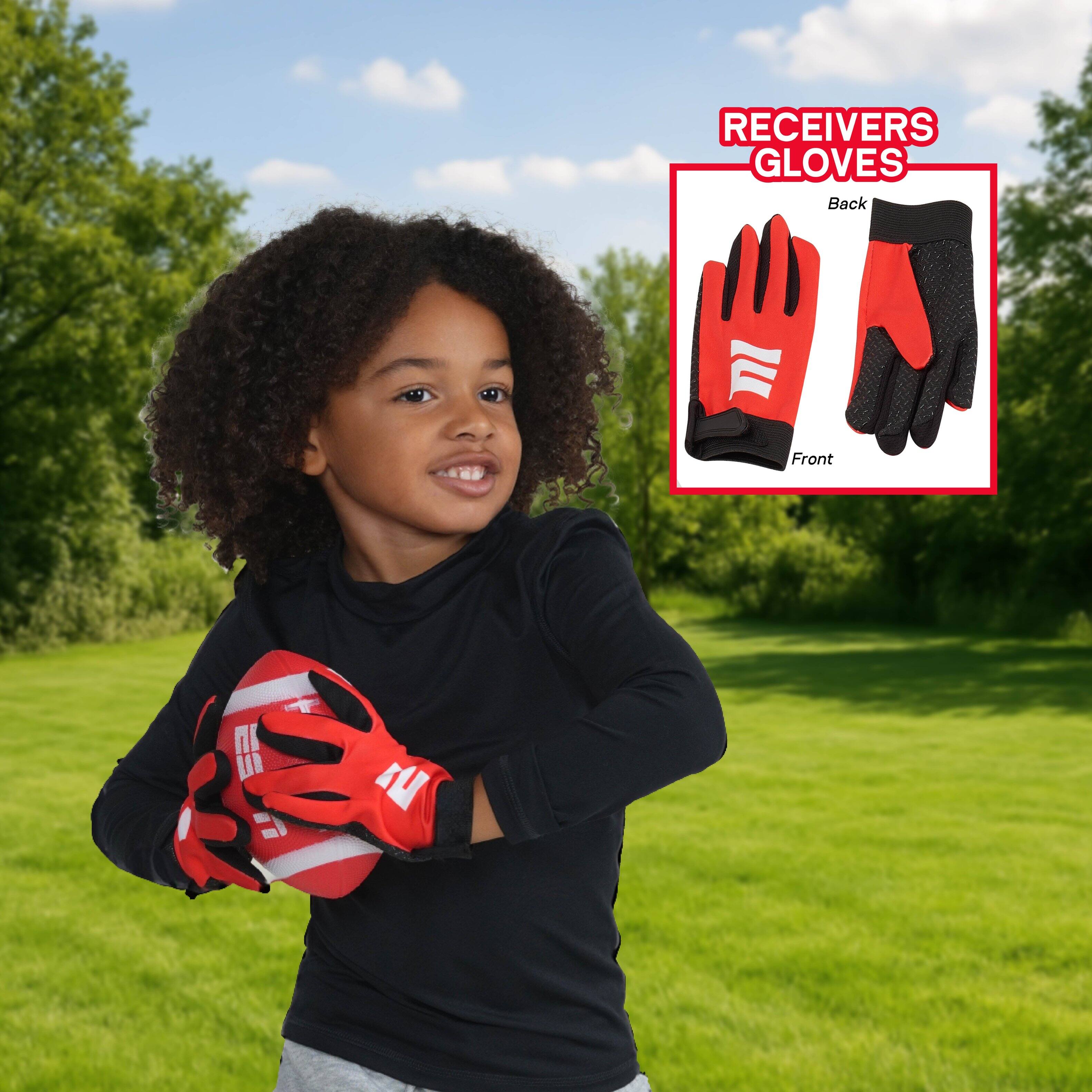 RECEIVERS GLOVES

Back

Front