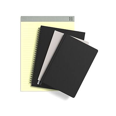 Alt View 5. TRU RED - TRU RED™ Large Hard Cover Ruled Journal, 8" x 10", Black (TR54768) - Black.