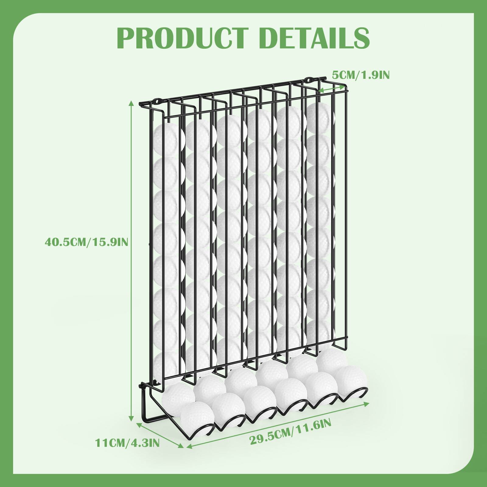 PRODUCT DETAILS
5CM/1.9IN
40.5CM/15.9IN
11CM/4.3IN
29.5CM/11.6IN