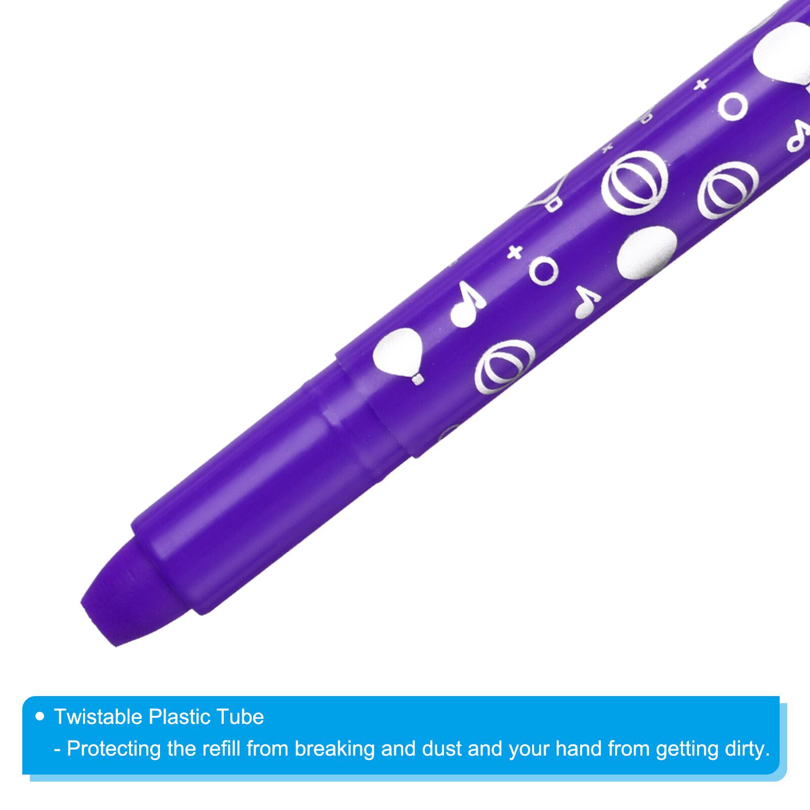 Twistable Plastic Tube  
- Protecting the refill from breaking and dust and your hand from getting dirty.