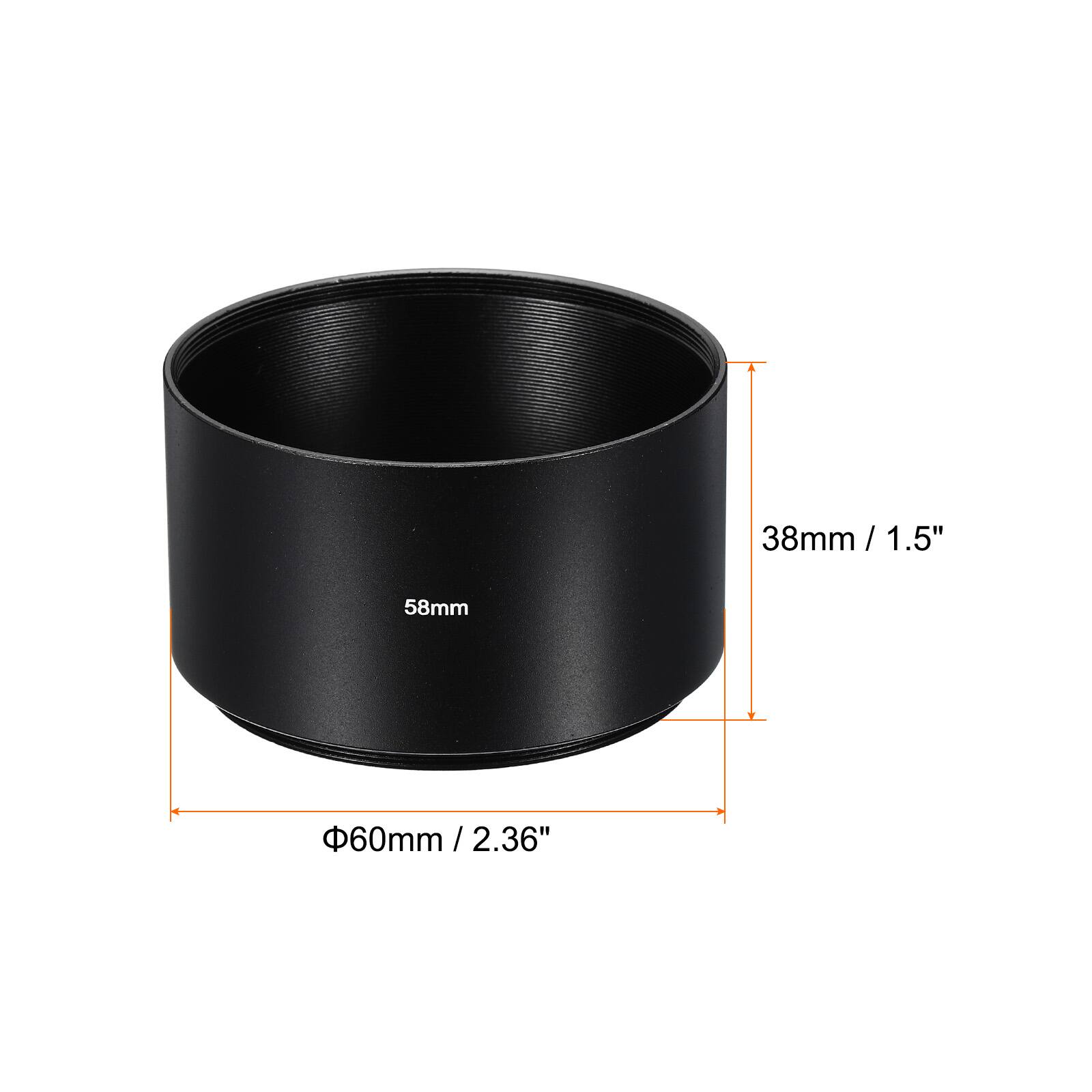 38mm / 1.5"  
58mm  
60mm / 2.36"