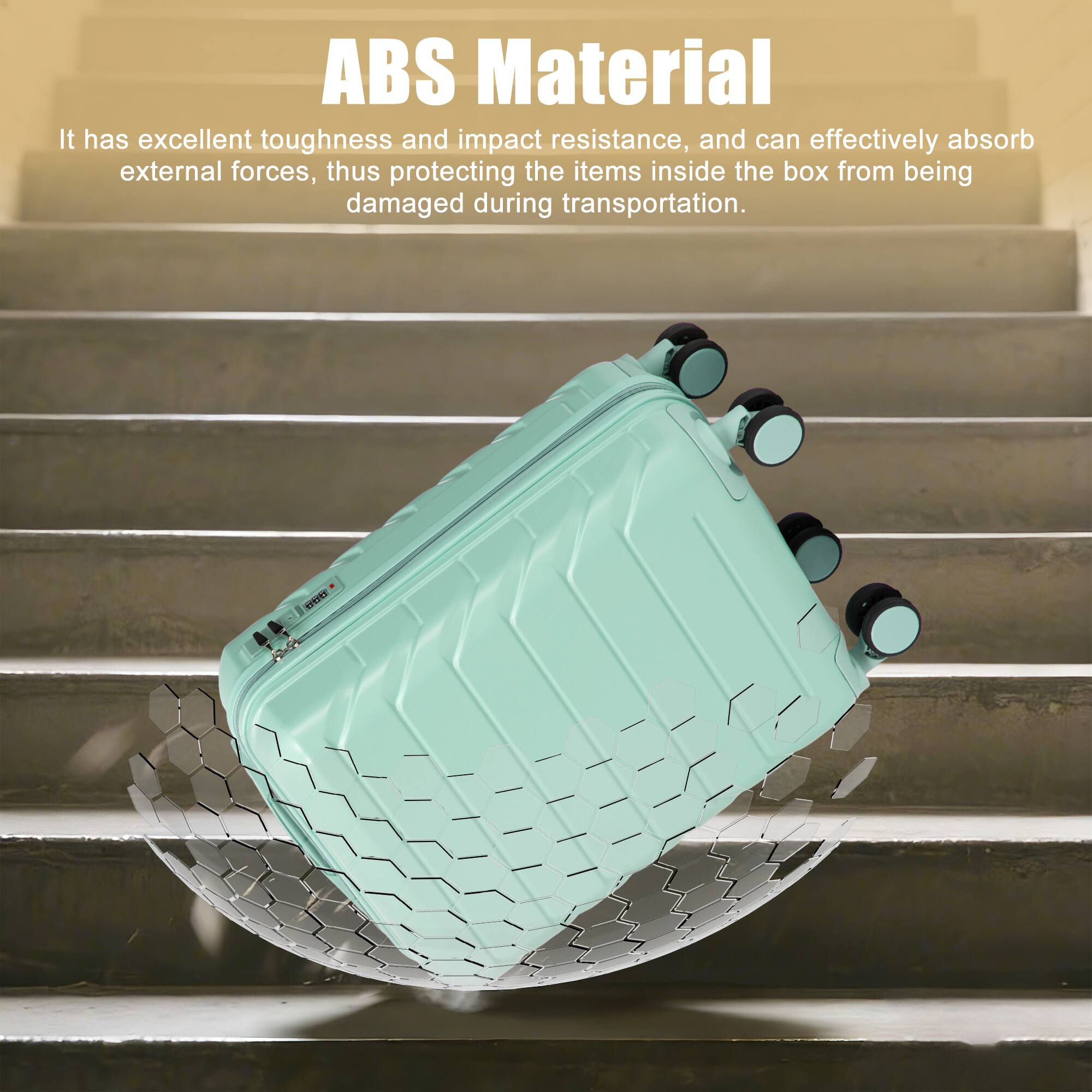 ABS Material

It has excellent toughness and impact resistance, and can effectively absorb external forces, thus protecting the items inside the box from being damaged during transportation.