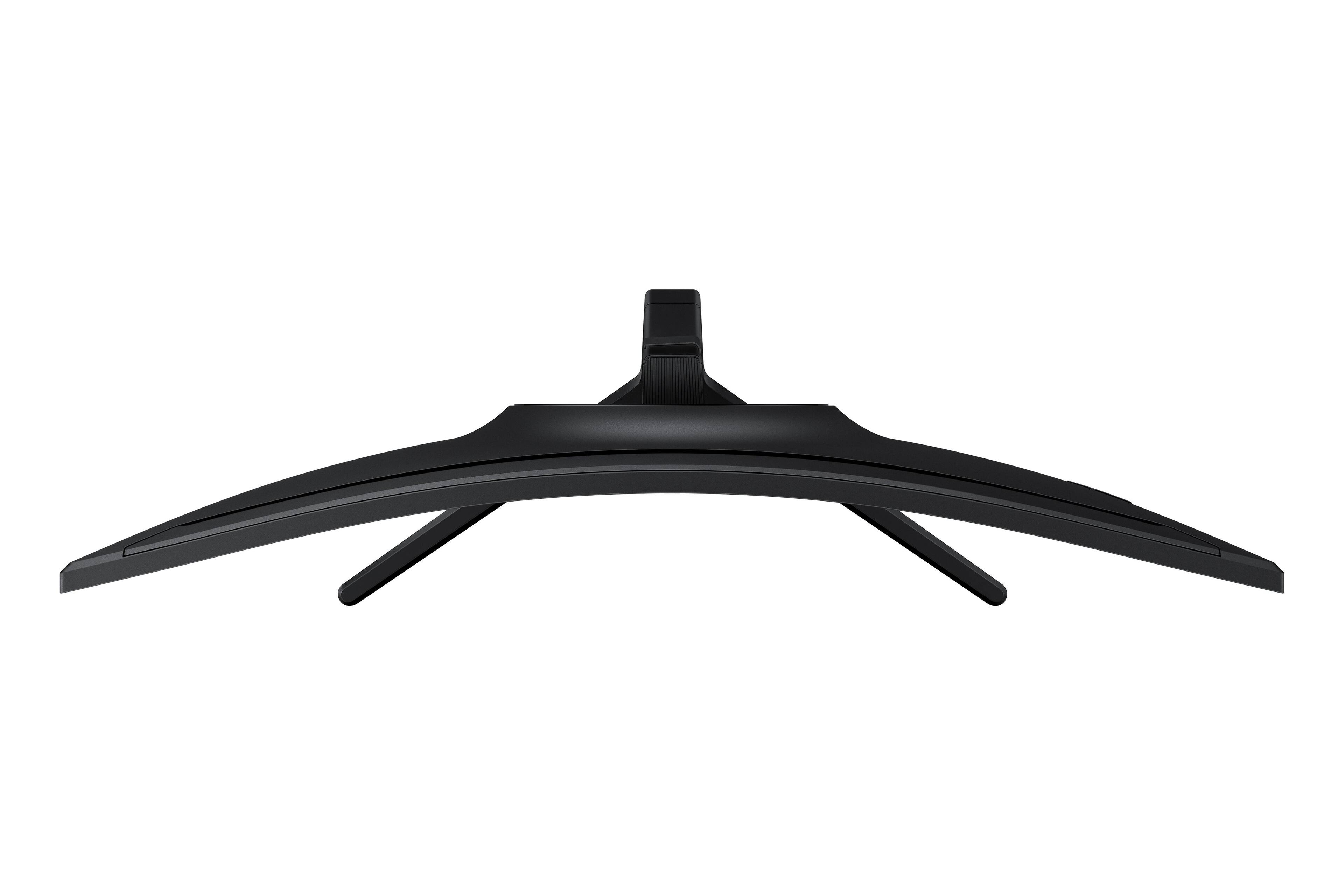 Alt View 21. Samsung - 34" Odyssey G5 (G55H) Ultra WQHD 180Hz 1ms AMD FreeSync Premium 1000R Curved Gaming Monitor with HDR10 - Black.