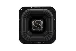 KICKER - 52L7XS121 - 12" SoloXS L7XS 1 Ohm DVC Square Subwoofer with 1500-3000W RMS, 43mm Xmax, Forced Air Cooling, a - Black/Gray