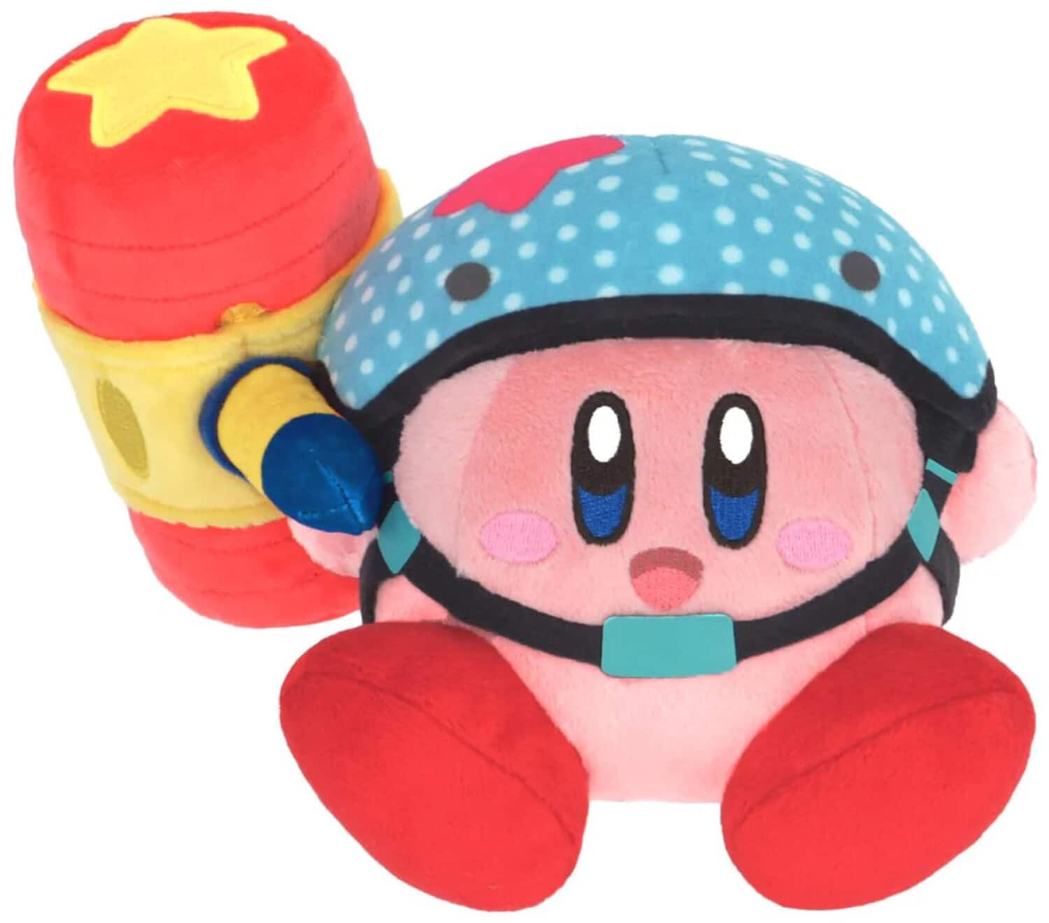 Little Buddy - Nintendo - Kirby Toy Hammer 4" Plush - Multicolor