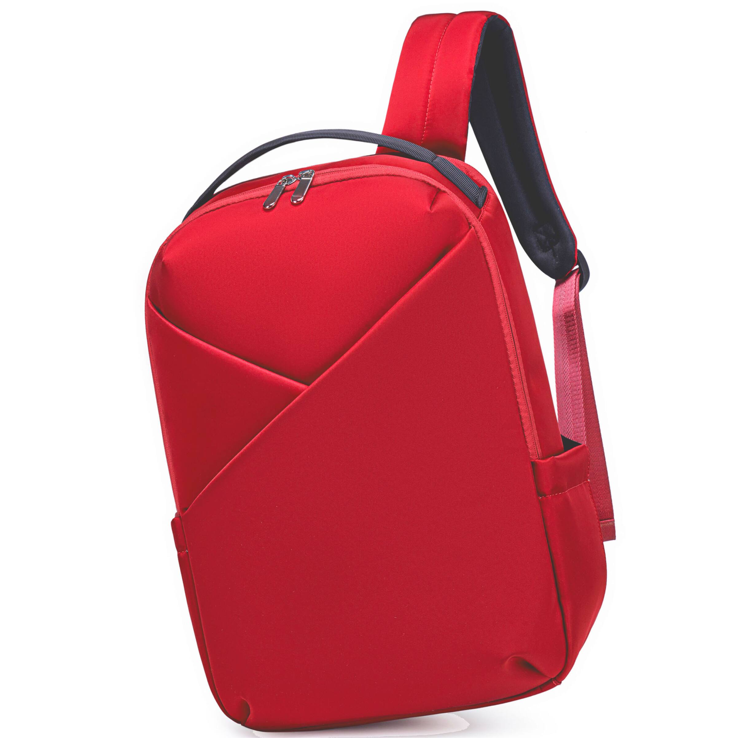 Alt View 5. Lux & Nyx - Lux & Nyx - Origami 16" Laptop Backpack - Cardinal Red - Cardinal Red.