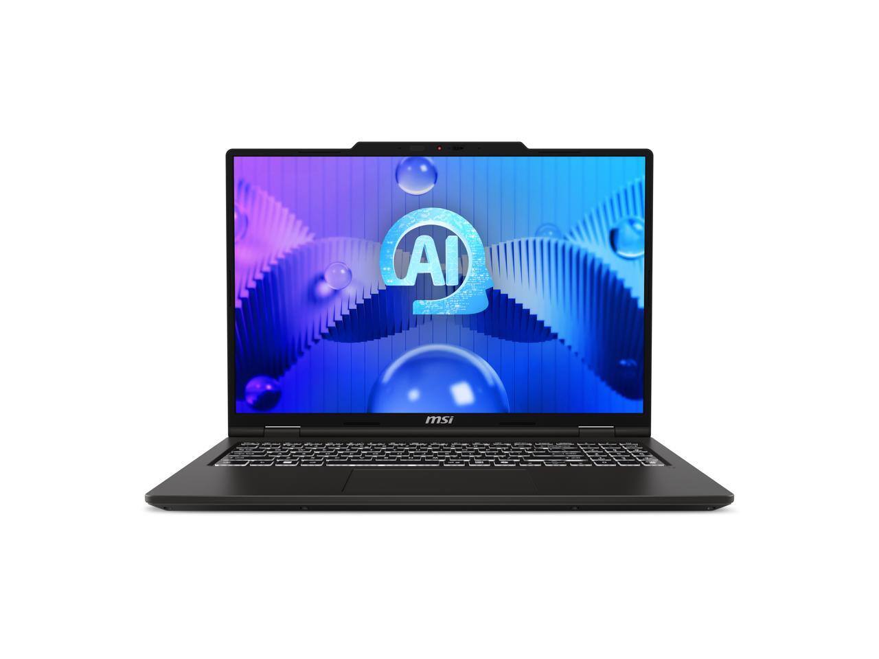 Alt View 2. MSI - MSI VenturePro 16 16” FHD+ Touchscreen Laptop - Intel Core 7 240H 2024 - RTX 5050 - 32GB RAM - 1TB Storage - Solid Gray.