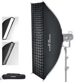 Neewer - Basics Strip Softbox, 12"x47", Quick Release Bowens Mount, NS14S