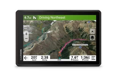 Garmin - Tread 2 - Overland Edition Powersport Navigator 8" GPS with Built-In Bluetooth - Black