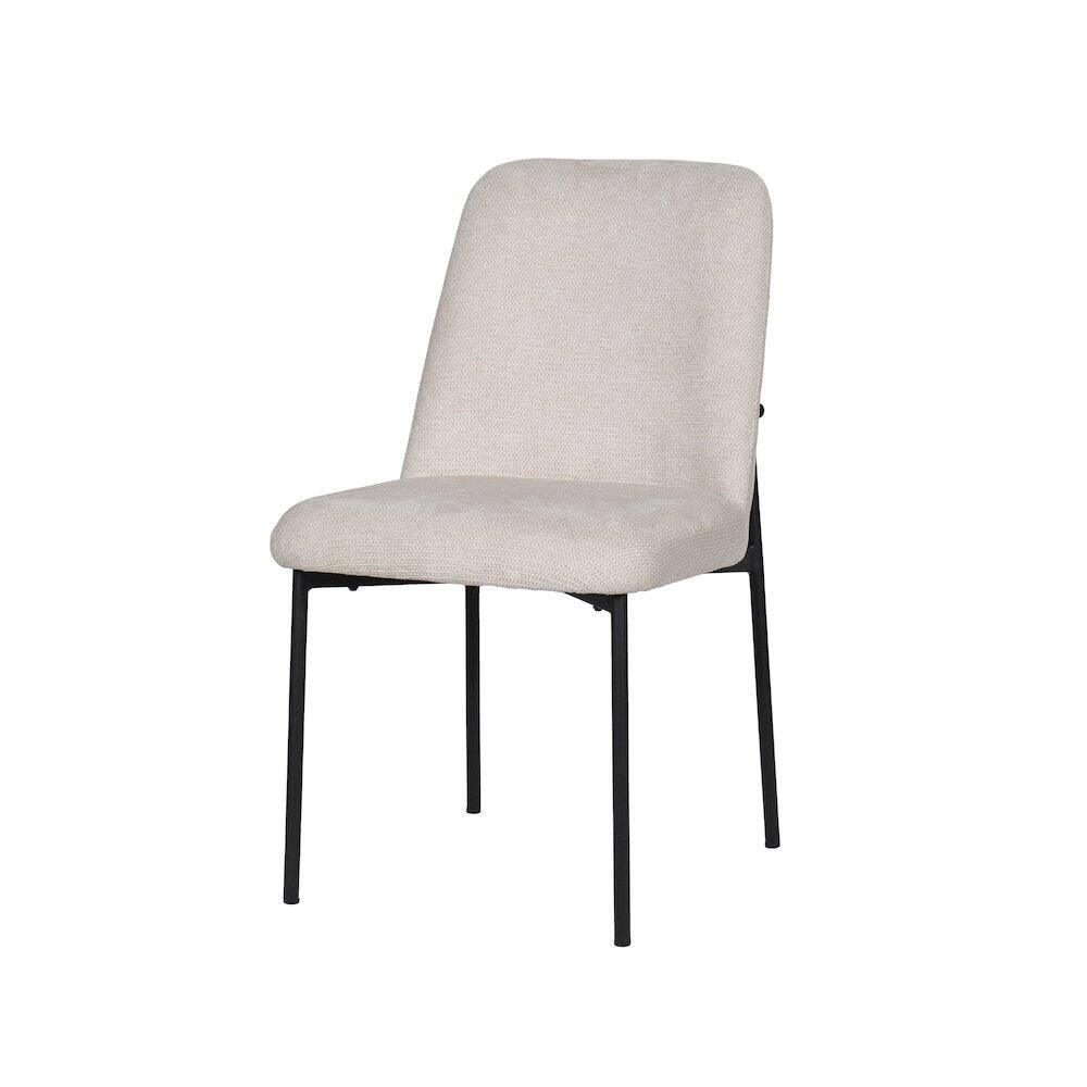 Alt View 1. New Classic Furniture - New Classic Furniture Erik Fabric Upholstered Dining Chair in Beige (Set of 4) - Beige.