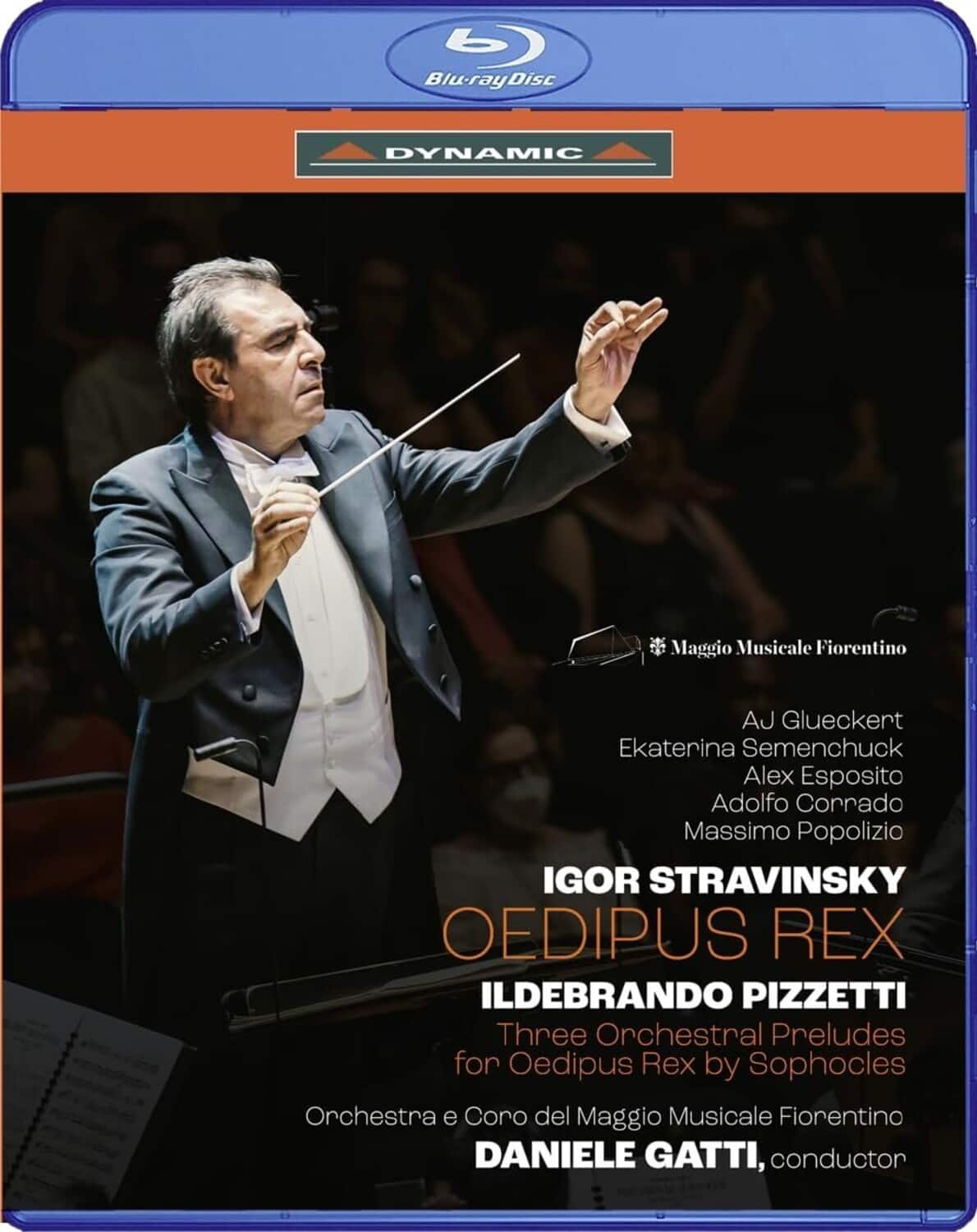 AJ Glueckert - Three Orchestral Preludes for Oedipus Rex By  - BLU-RAY