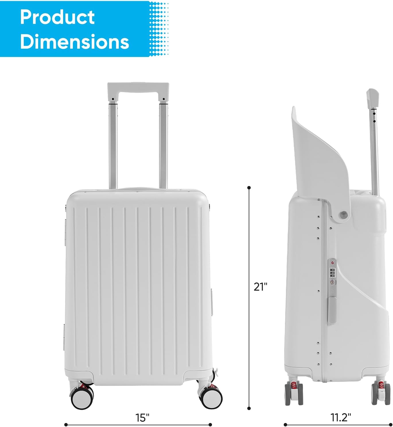 Product Dimensions  
21" x 15" x 11.2"