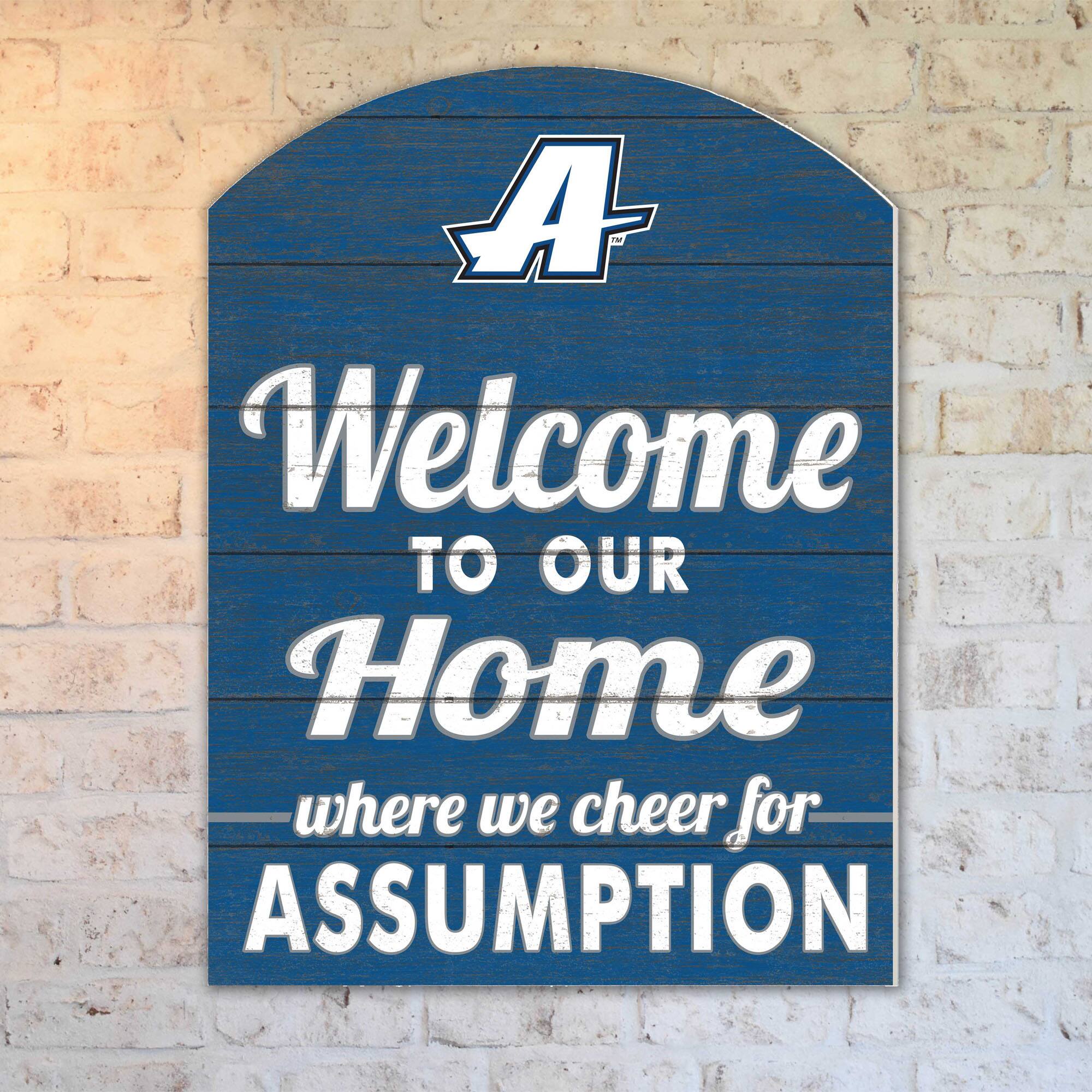 Jardine Assumption Greyhounds 16'' x 22'' Marquee Sign Blue 4952366 ...