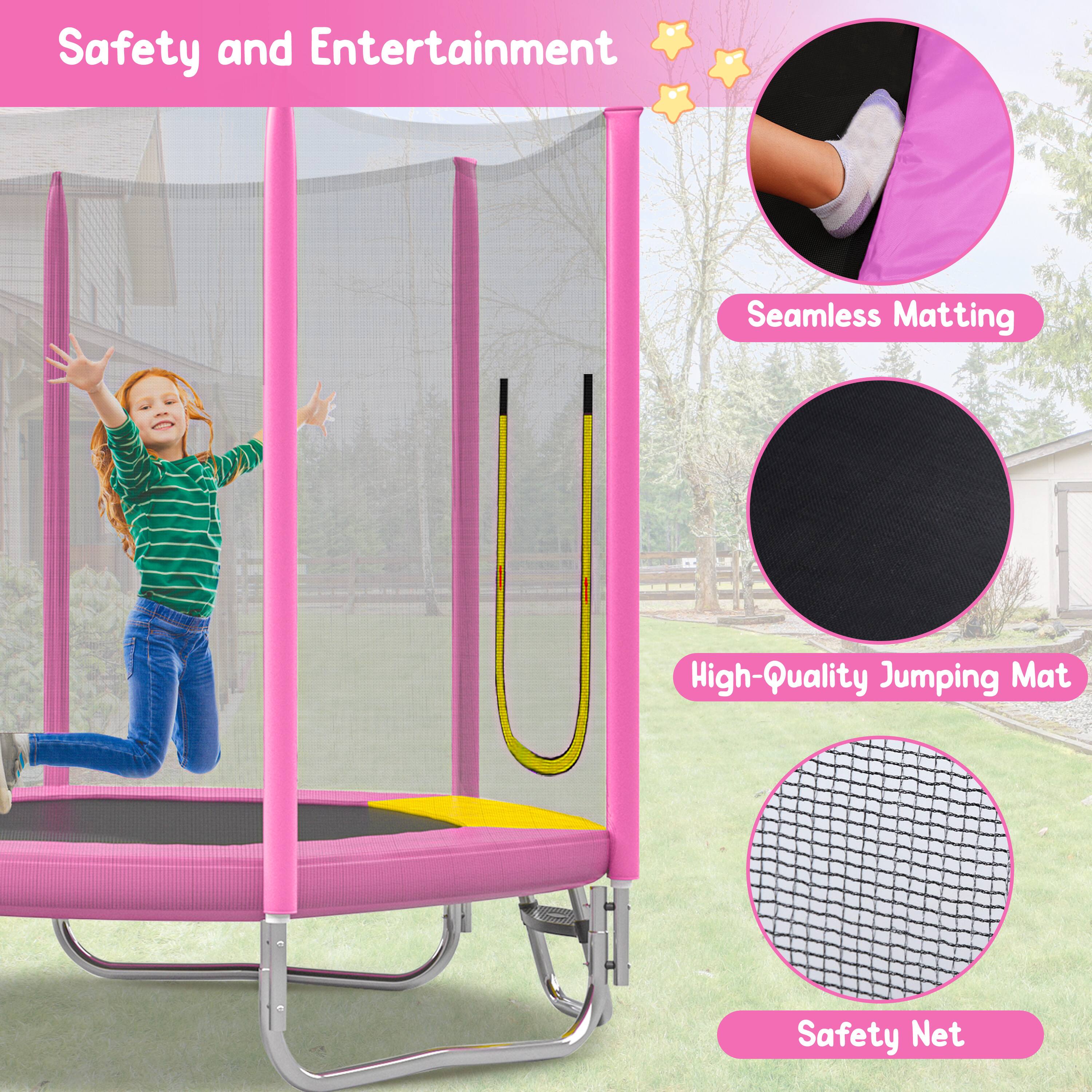 Safety and Entertainment

Seamless Matting

High-Quality Jumping Mat

Safety Net
