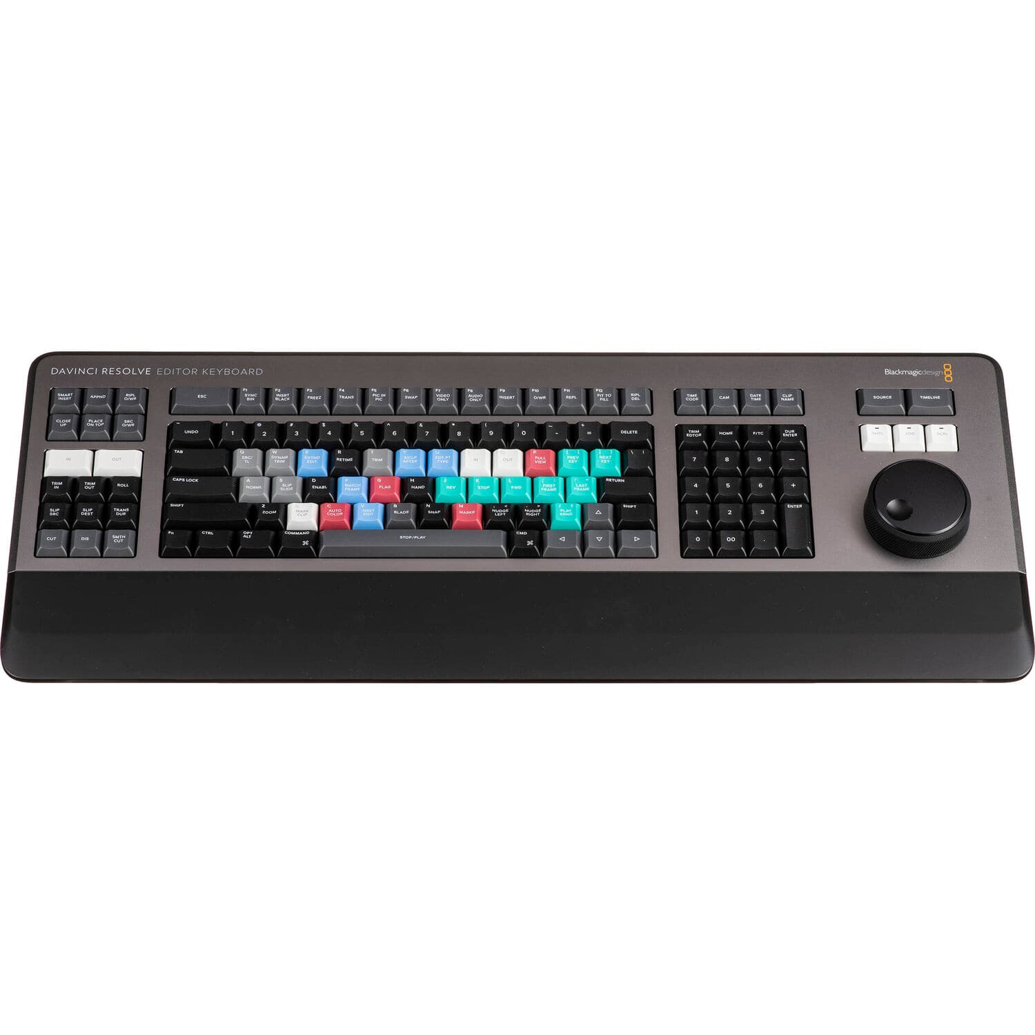 Blackmagic Design - Davinci Resolve Editor Keyboard - Black