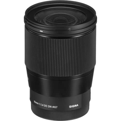 Bundle Sigma 16mm f/1.4 DC DN Contemporary Lens for Sony E Mount +