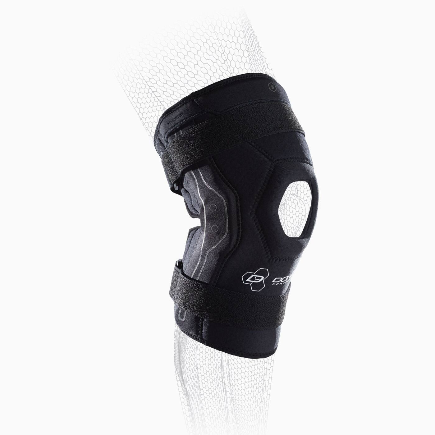 Left. DonJoy - DonJoy Performance Bionic Knee Brace (Black/Medium) - Black.