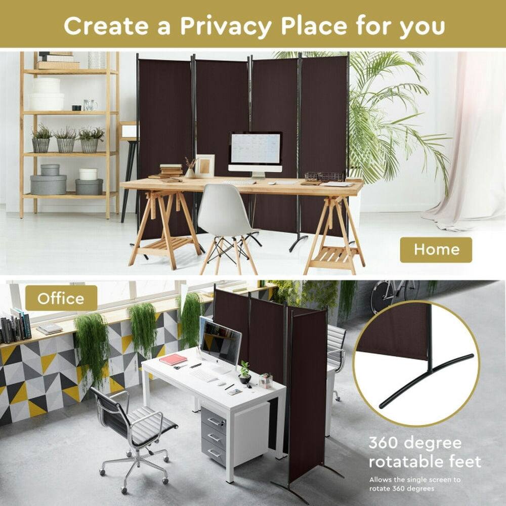 Create a Privacy Place for you  
Home  
Office  
360 degree rotatable feet  
Allows the single screen to rotate 360 degrees