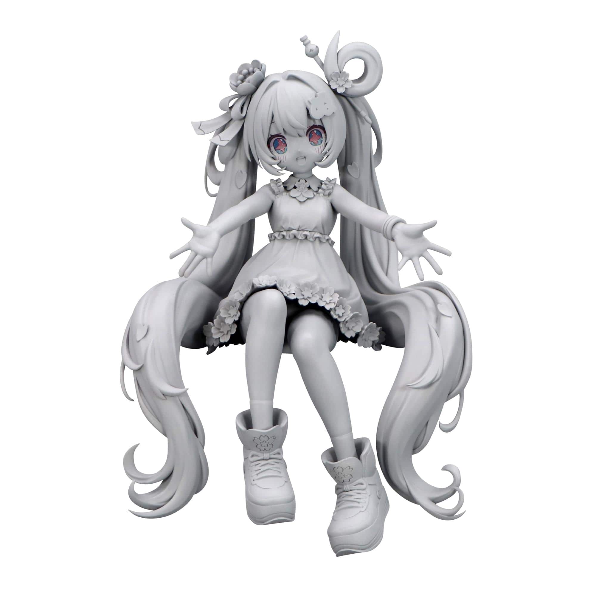 Little Buddy - Vocaloid Hatsune Miku Noodle Stopper Figure | Hatsune Miku 10th Anniversary - Gray price history on PriceWatchPro