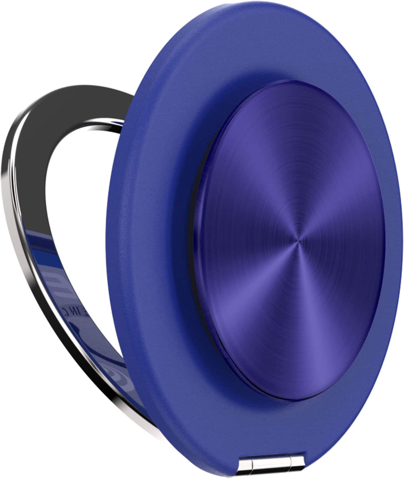 PopSockets - MagSafe Kick-Out Universal Magnetic Grip & Stand with Adapter Ring for Cell Phones - Alum-Radial French Navy - Front_Zoom