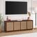 Left. Camden&Wells - Norbert TV Stand for Most TVs up to 78" - Warm Walnut.