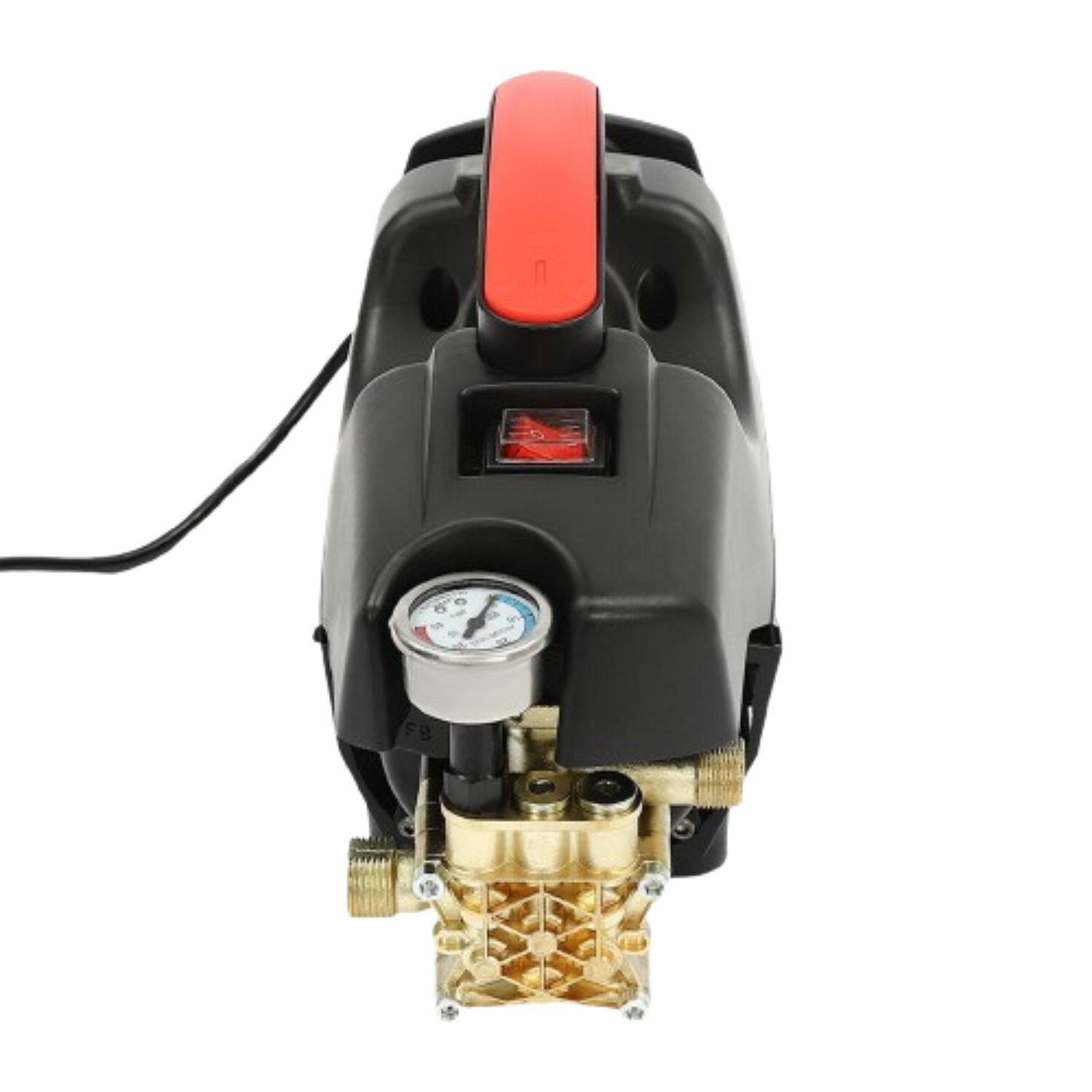 Front. Stock Preferred - Portable Electric High-Pressure Washer - Black.