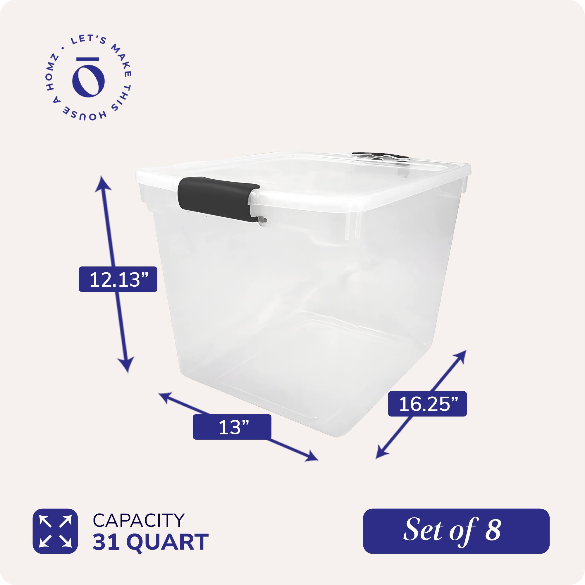 LET'S MAKE THIS HOME ZOOM

12.13"  
13"  
16.25"

CAPACITY 31 QUART

Set of 8