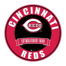 Fan Creations - Cincinnati Reds 24" Circle with Banner - Multicolor