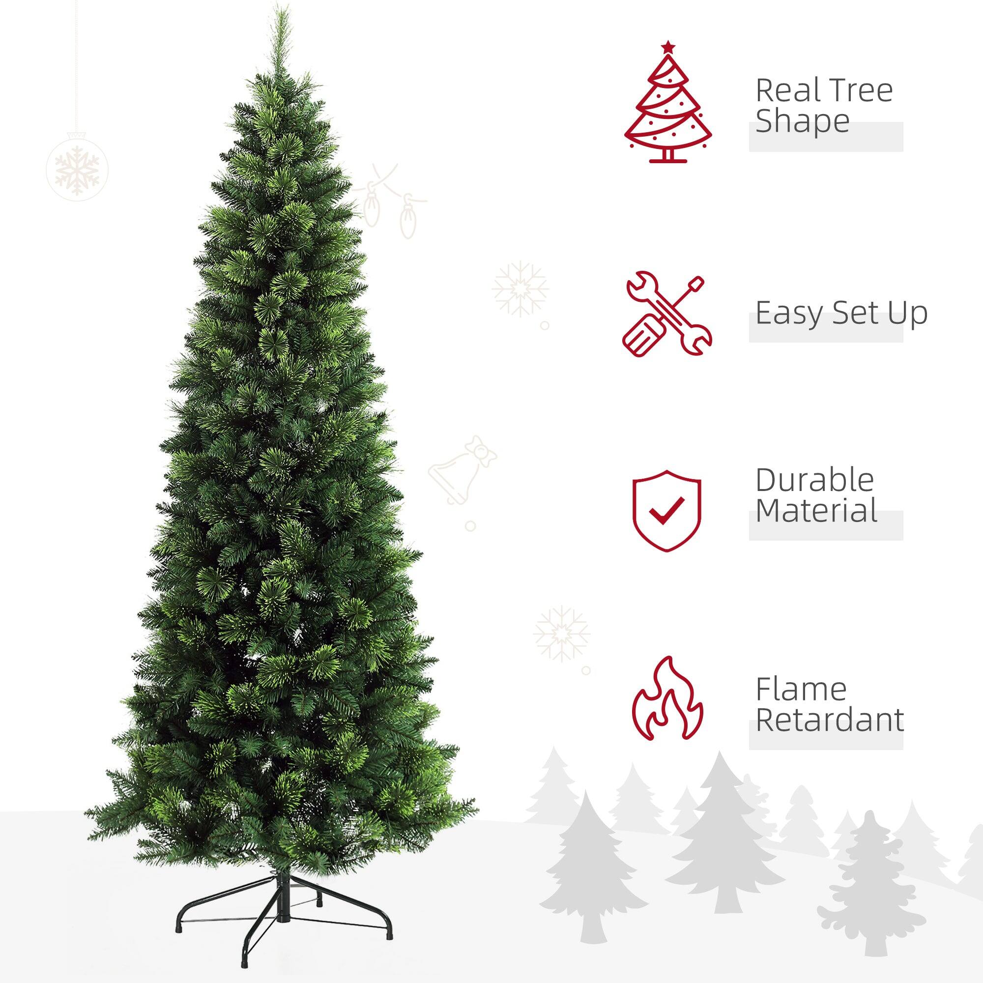 - Real Tree Shape
- Easy Set Up
- Durable Material
- Flame Retardant