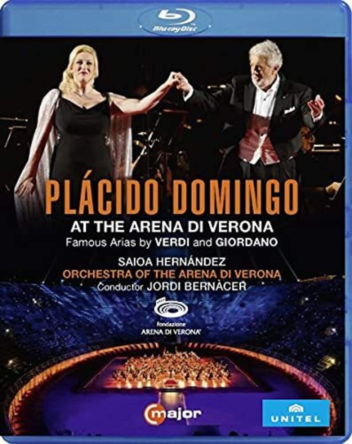 Bernacer Orchestra Dell'Arena Di Verona Domingo Hernández - Placido Domingo at the Arena Di Veron  - BLU-RAY
