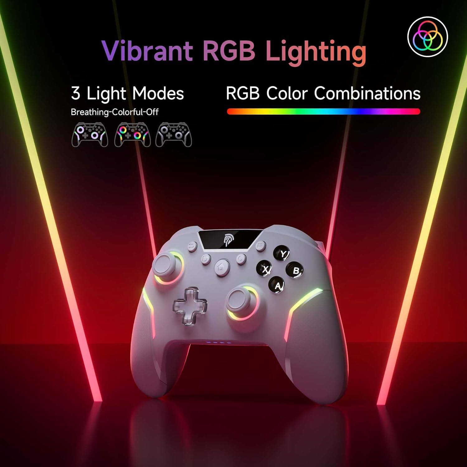 Vibrant RGB Lighting

3 Light Modes
Breathing-Colorful-Off

RGB Color Combinations