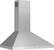 Left. Zephyr - Brisas 30 in. 600 CFM Traditional Wall Mount Range Hood with LED Lights - Stainless Steel + Glass.