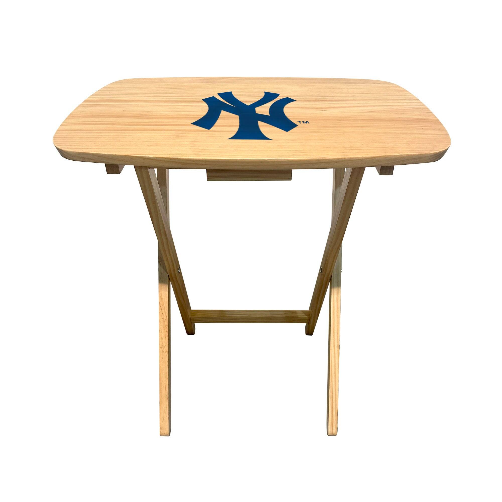 Alt View 1. Imperial - New York Yankees Large Folding TV Tray Table - Multicolor.