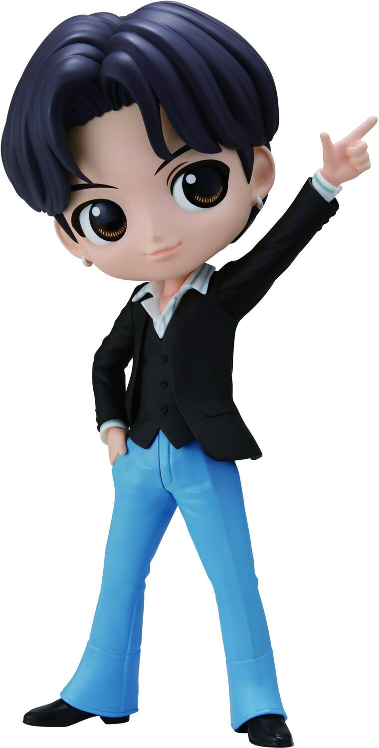 PopMarket - BTS - BanPresto - Tinytan Dynamite - Q Posket - Suga Version A Statue - Multicolor