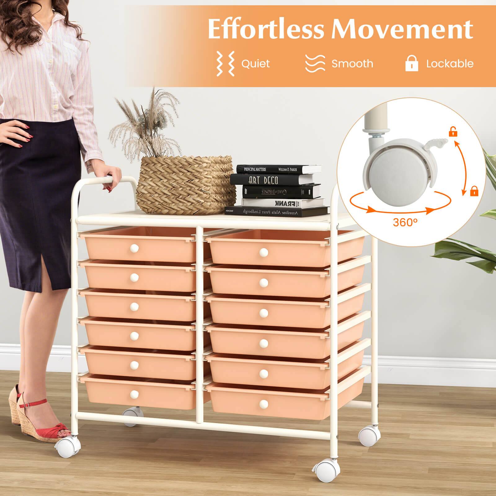 Effortless Movement Quiet Smooth Lockable 360°