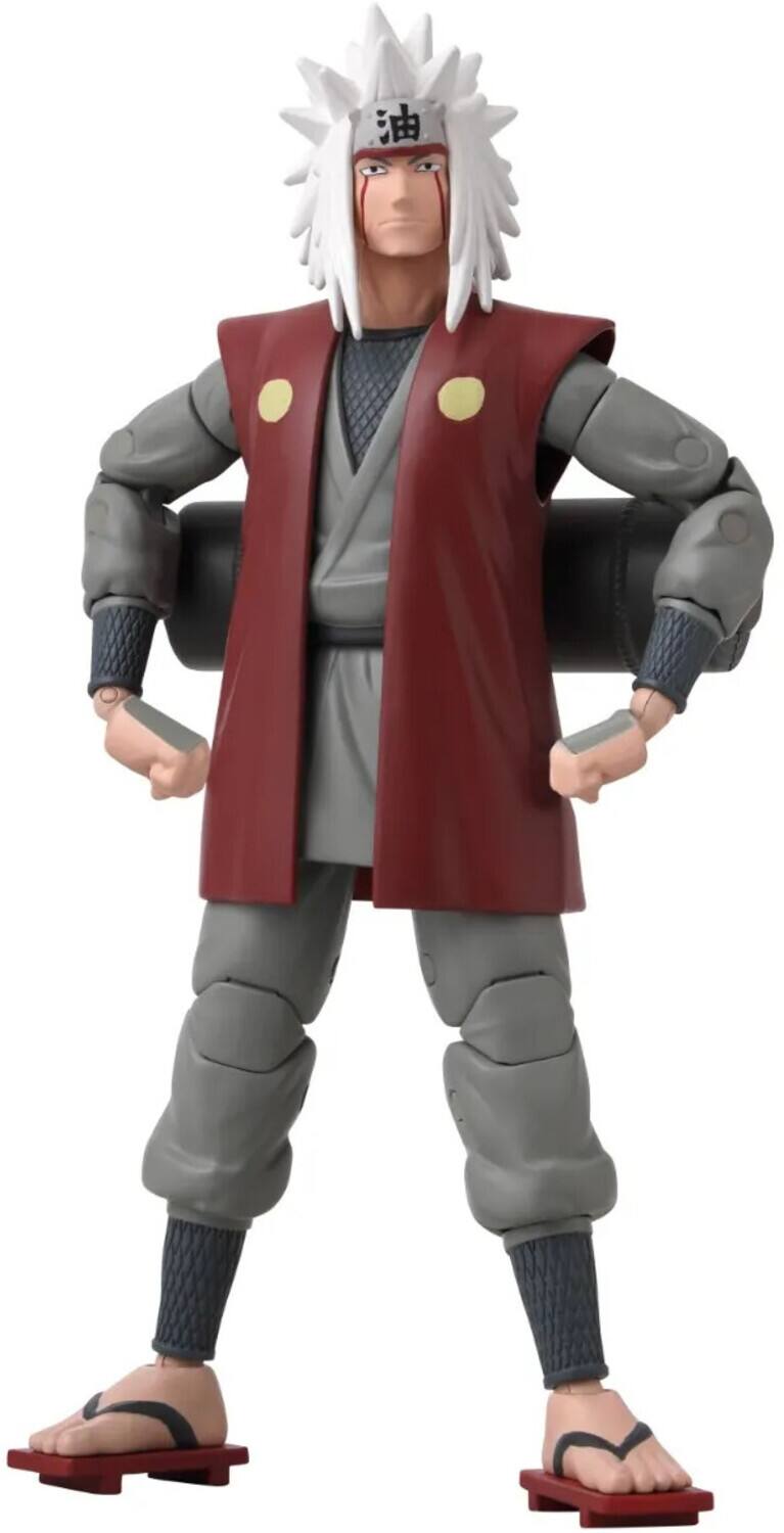 Alt View 2. Bandai - ANIME HEROES - Naruto Uzumaki - Jiraiya Action Figure - Multicolor.