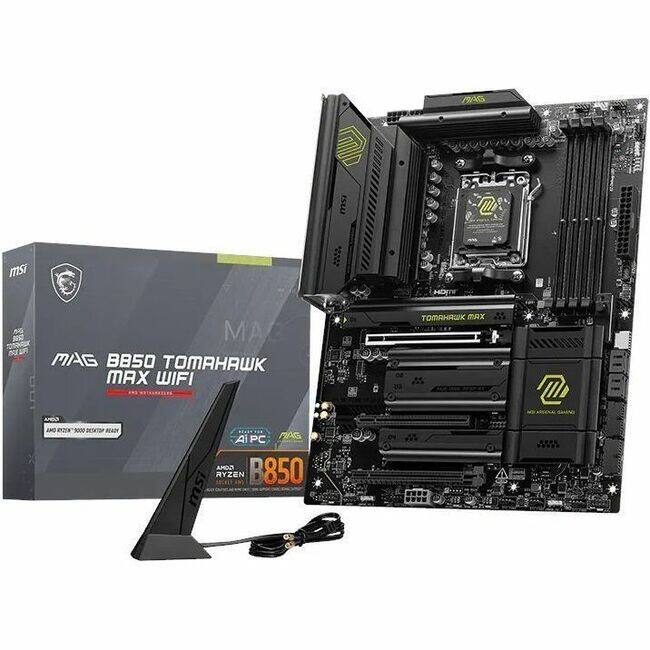 MSI MAG B550 TOMAHAWK MAX WIFI  
AMD Ryzen 850