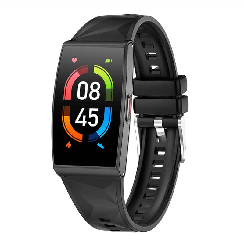 SKRAN - Smartwatch with Bluetooth Calling - Heart Rate Monitoring Mobile Assistant, Music Control, Camera Control - Black - (2026)