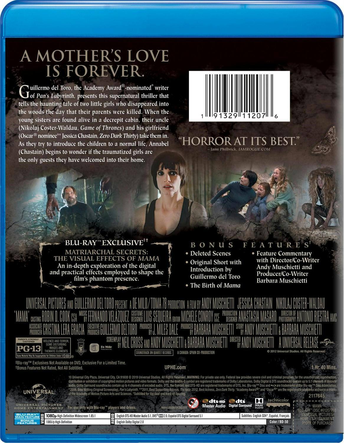 Back. Mama (Blu-ray New Box Art) [Blu-ray].