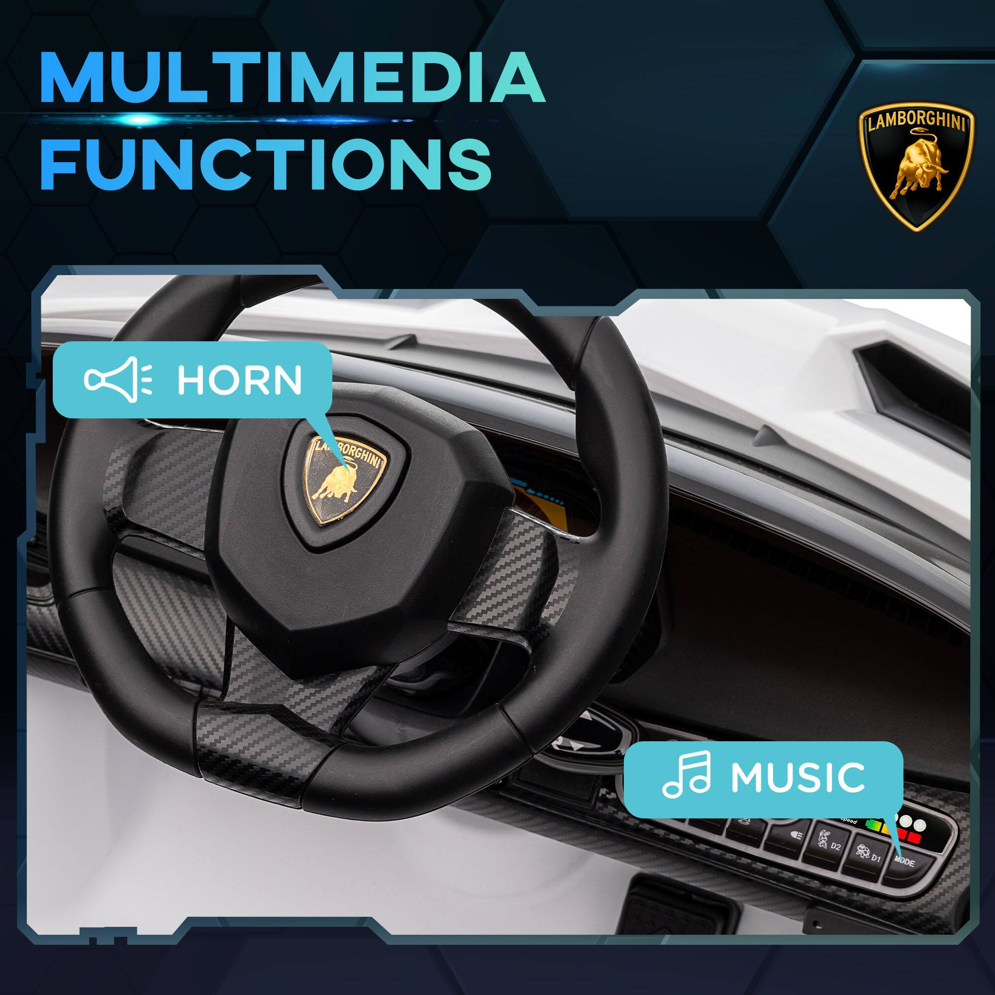 MULTIMEDIA FUNCTIONS

HORN

MUSIC