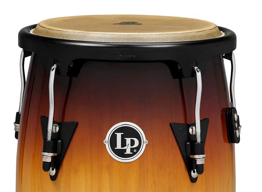 Left. Latin Percussion - Aspire 10" and 11" Conga Set.
