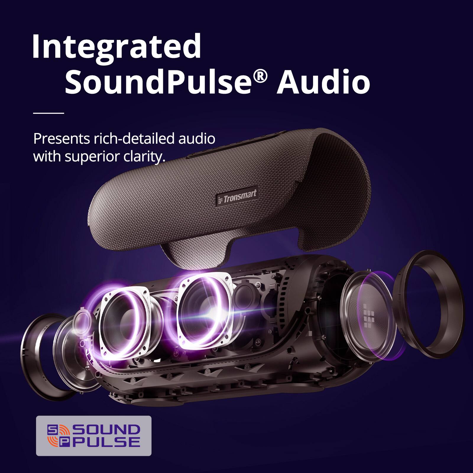 Integrated SoundPulse Audio - Presents rich-detailed audio with superior clarity.