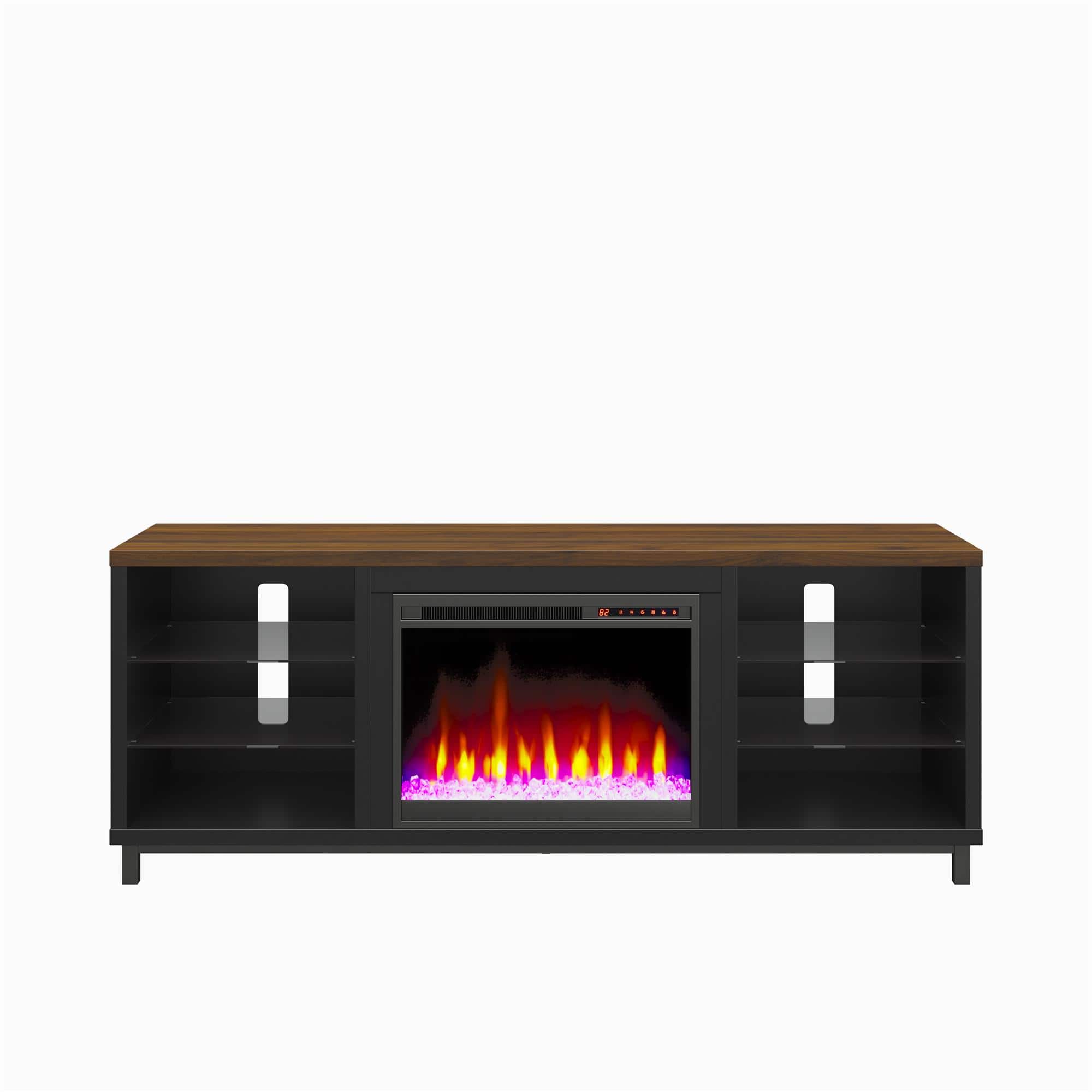 Lumina Deluxe Fireplace TV Stand for TVs up to 70" - Front_Zoom